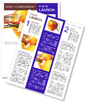 Apples with Wires Newsletter Template