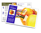 Apples with Wires Postcard Template