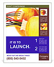 Apples with Wires Poster Template