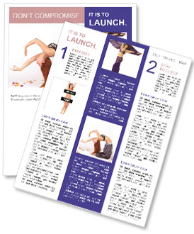 Flexibel orientalisk dansare Nyhetssändning