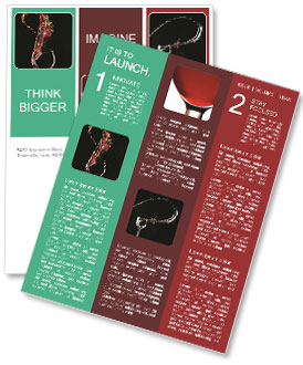 Drink with Cherry Newsletter Template