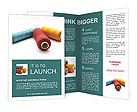Threads for Sewing Brochure Template