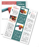 Threads for Sewing Newsletter Template