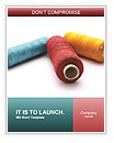 Threads for Sewing Word Template