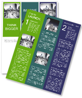 Highway in Los Angeles Newsletter Template
