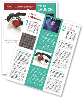 Loud Headphones Newsletter Template