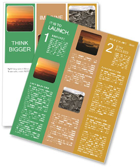 Golden Sunset on Mauna Kea Newsletter Template