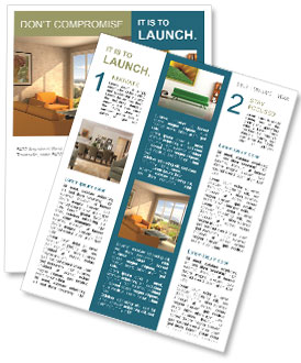 Room with Panoramic View Newsletter Template