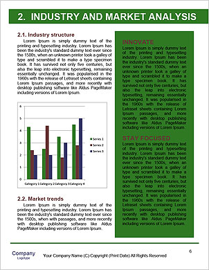 Black Loud Speaker Word Template - Page 6