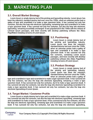 Black Loud Speaker Word Template - Page 8