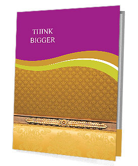 Luxury Golden Furniture Design Presentation Folder