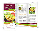 Glass Bow of Fruit Cornflakes Brochure Template