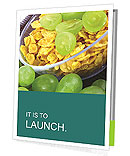 Mix of Cornflakes and Grapes Presentation Folder