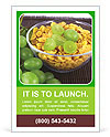 Cornflakes with Fresh Grapes Ad Template
