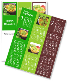 Cornflakes with Fresh Grapes Newsletter Template