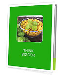Cornflakes with Fresh Grapes Presentation Folder