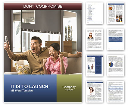 Married Couplle Full of Emotions Word Template