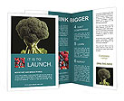 Organic Broccoli Brochure Template