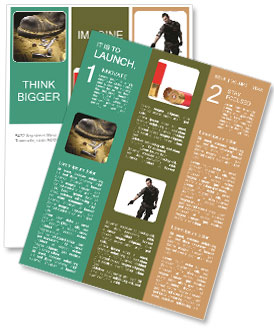 Military Boots Newsletter Template