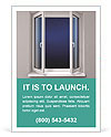 Model Plastic Window Ad Template