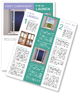 Model Plastic Window Newsletter Template