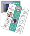 Model Plastic Window Newsletter Template