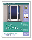 Model Plastic Window Poster Template