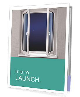 Model Plastic Window Presentation Folder