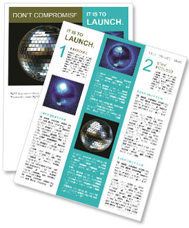 Sovler Disco Ball Newsletter Template