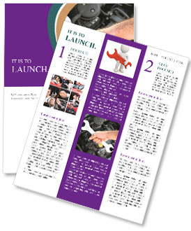 Tools for Car Maintenance Newsletter Template