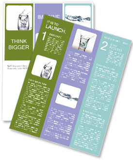 Pure Drinking Water Newsletter Template
