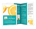 Refreshing Orange Lemonade Brochure Template