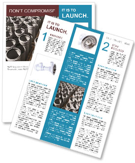 PVC Pipes Production Newsletter Template