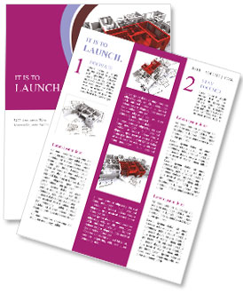 Highlighted House Architecture Mock Newsletter Template