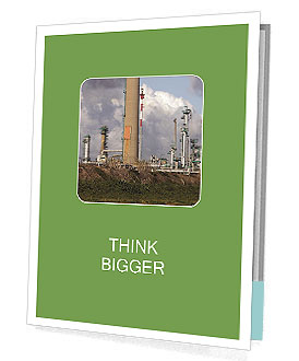 Chimneys at Industrial Zone Presentation Folder