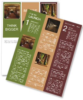 Wooden Barrels of Wine Newsletter Template
