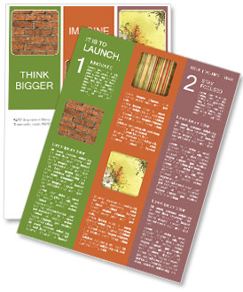 Old Brick Wall Newsletter Template