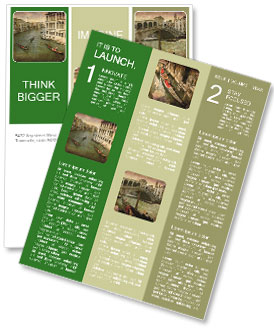 Retro Photo of Venice Newsletter Template