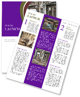 House Ruins Newsletter Template