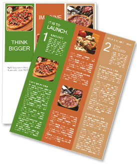 Italian Homemade Pizza Newsletter Template