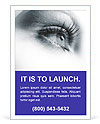 Sharp Woman's Eyes Ad Template