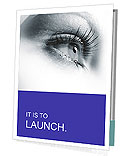 Sharp Woman's Eyes Presentation Folder