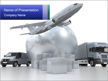 Modern Transportation PowerPoint Template
