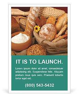 Home-Made Bakery Ad Template