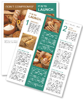 Home-Made Bakery Newsletter Template