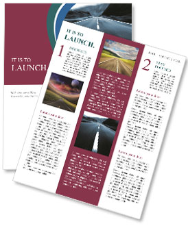 Long Road Ahead Newsletter Template