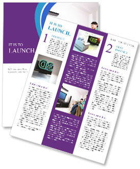 Wife and Husband Watching TV Newsletter Template