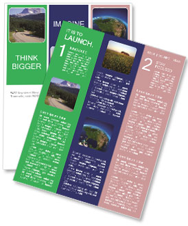 Breathtaking Mountain View Newsletter Template