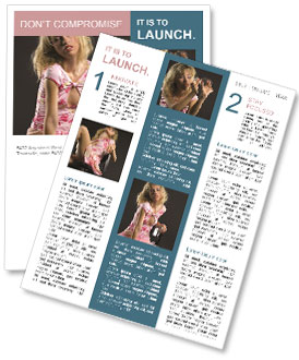 Fancy Woman Newsletter Template