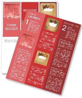 Pink-Colored Texture Newsletter Template